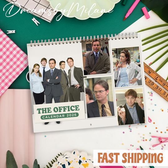 Discover The Office 2026 Calendar, The Office Monthly Wall Calendar, 2026 The Office Calendar