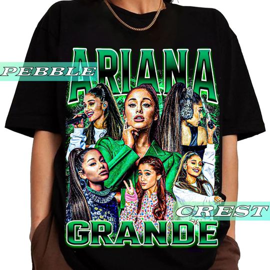 Discover Ariana Vintage Bootleg Shirt, Ariana Tour Tee, Ariana Concert Merch For Fan, Ariana Unisex Graphic Clothing