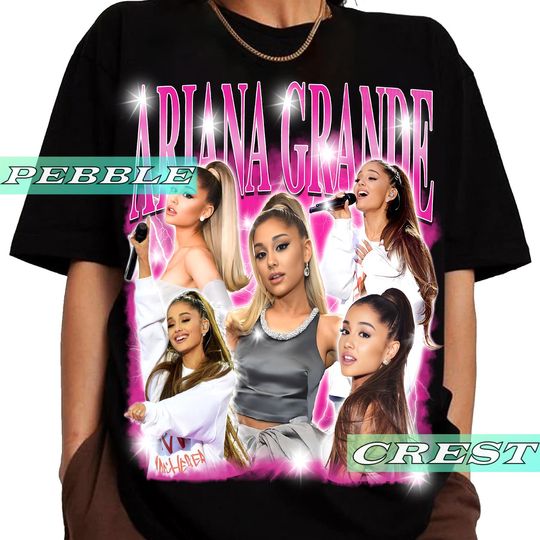 Discover Ariana Vintage Bootleg Shirt, Ariana Tour Tee, Ariana Concert Merch For Fan, Ariana Unisex Graphic Clothing