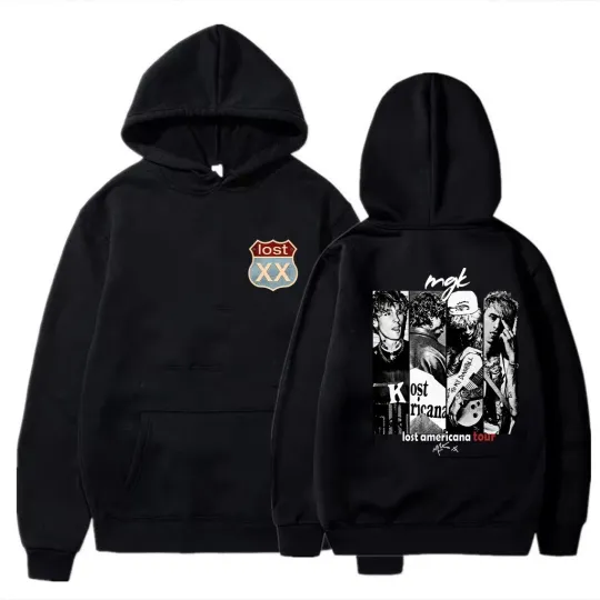 MGK The Lost Americana Tour 2026 Hoodie Double Sided Hoodie