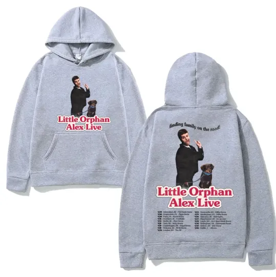 Discover Alex Warren 2026 European Arena Tour Hoodie Double-Sided