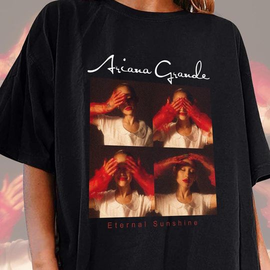 Discover Ariana Eternal Sunshine Tour Shirt Unisex Pop Graphic Tee