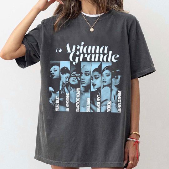 Discover Comfort Colors Ariana Retro T-shirt Ariana tour Ariana tee Ariana Bootleg tee Ariana tour tee