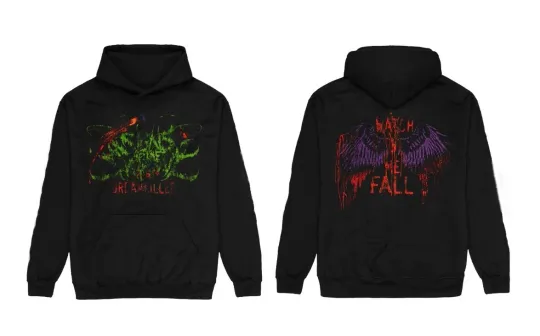 Discover Signs Of The Swarm Band Hoodie Dreamkiller Graphic Deathcore Street Pullover