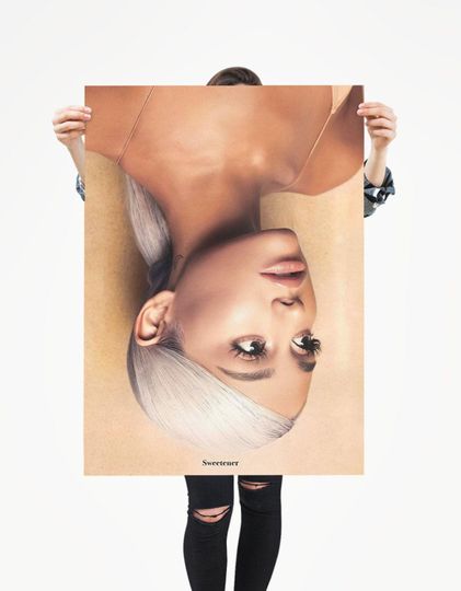 Discover Ariana - Sweetener Deluxe Matte vertical poster