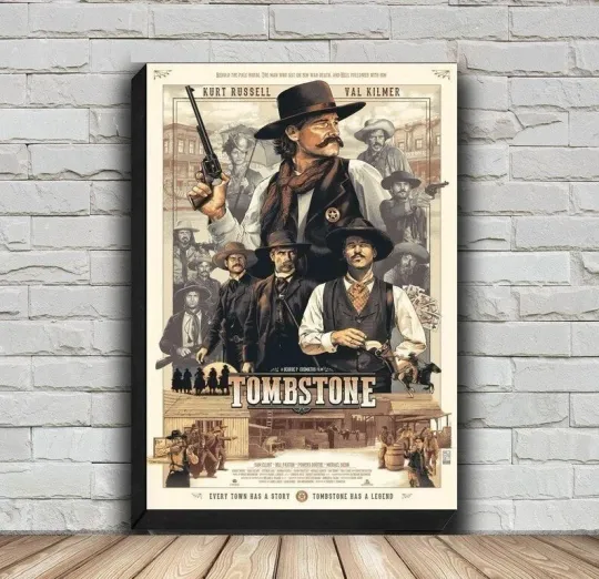 Discover Tombstone Movie Premium High-Quality Poster Home Decor All Size