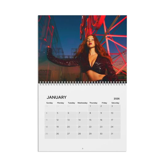Discover Sydney Sweeney 2026 Calendar | Wall Calendar 2026 | Sydney Sweeney Fan Gift | Gift For Daughter | Secret Santa Gift |Christmas Gift Exchange