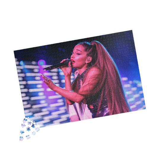 Ariana 'Live Lounge' Jigsaw Puzzles - Music Fan Gifts, Mind Challenges, Music Lover, Merchandise, Family Fun Games, Fun, Memorabilia