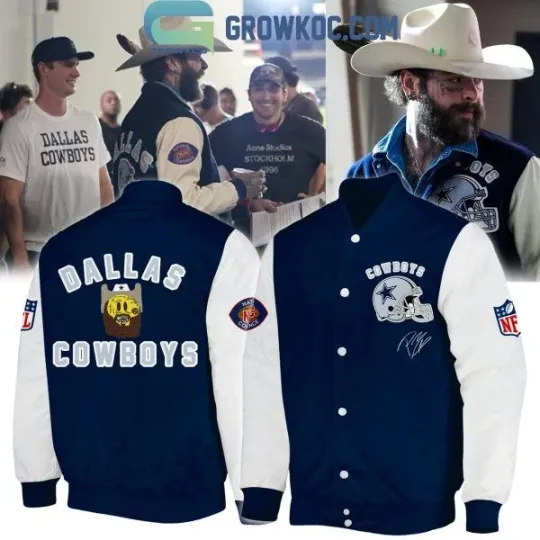 Cowboys x Post Malone Thanksgiving Baseball Jacket