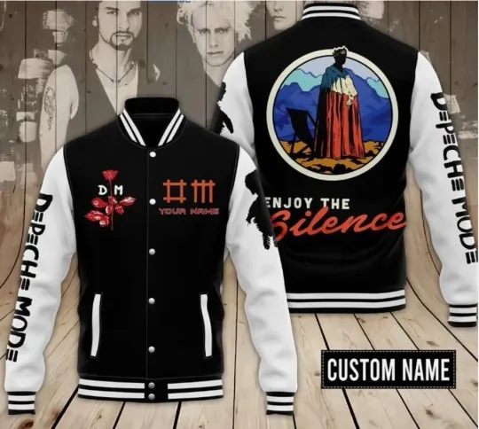 Discover Depeche Mode Enjoy The Silence Personalized Baseball Jacket