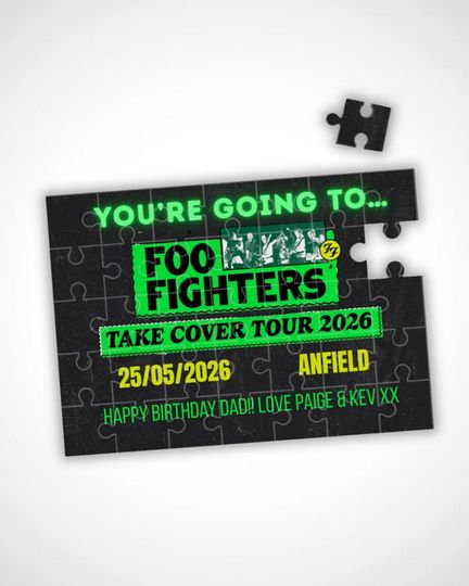 FF Band Fighters Tour - Ticket Puzzle Gift Reveal