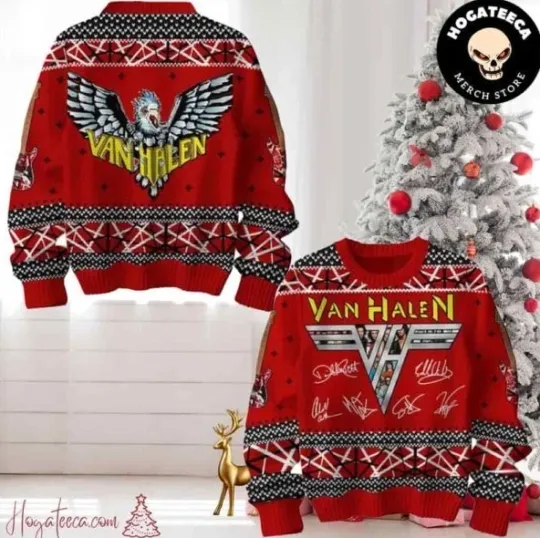 Discover van With Signature Xmas Ugly Sweater