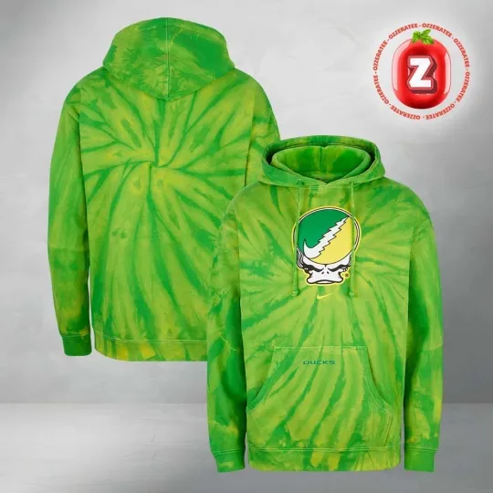 Oregon Duck x Grateful Dead Grateful Ducks 2025 3D Hoodie