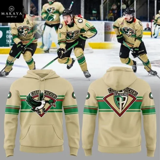 Cobra Chickens 2025 Holiday 3D Custom Hockey-Inspired Hoodie