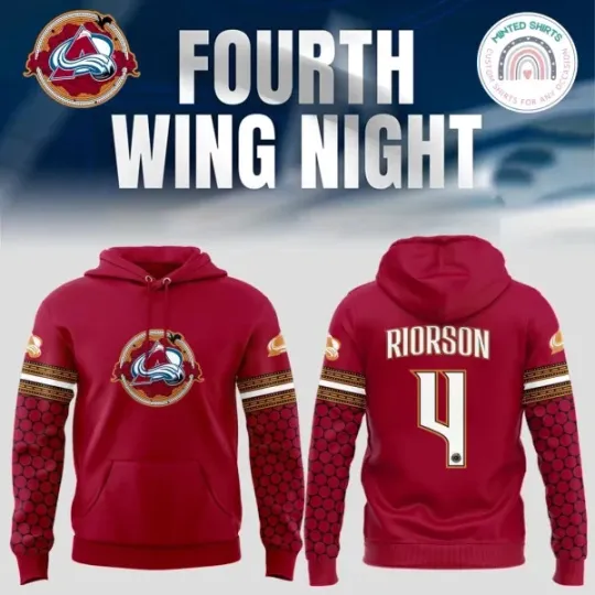 Fourth Wing Night Special Edition 3D Hockey-Inspired Hoodie
