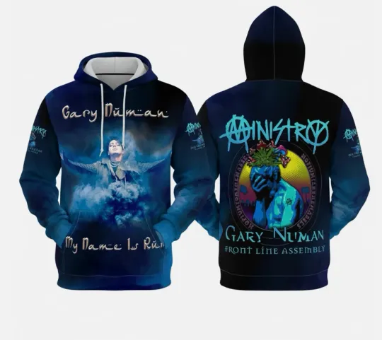 Discover Gary Numan 2025 Tour Hoodie AOP 3d Unisex S-5XL MEN  Hoodie