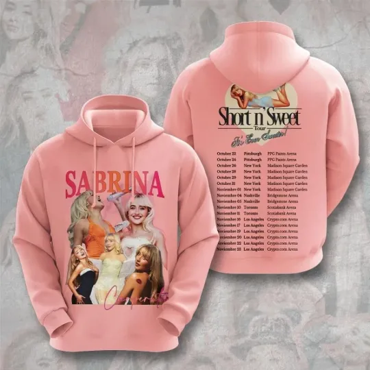Discover Sabrina Carpente 3D hoodie tour 2025