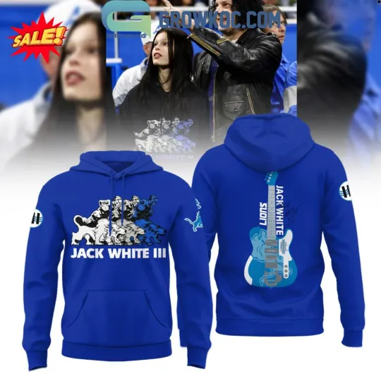 Discover Detroit Lion x JackWhite Thanksgiving Halftime Show 3D Hoodie