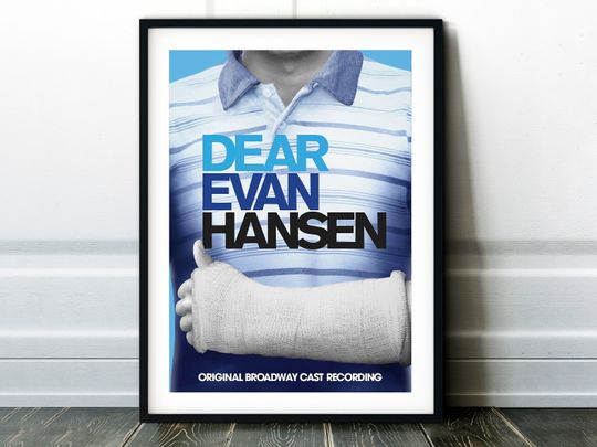 Discover Dear Evan Hansen Musical Print Poster