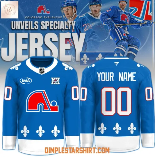 Discover Personalized Colorado 1Avalanche X Nordique Heritage Ice Hockey Jersey