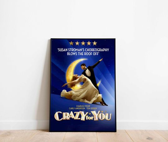 Discover Crazy for You Musical Theatre Print Poster