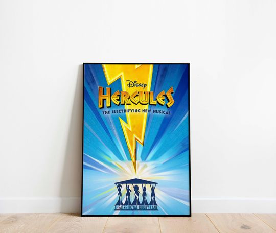 Discover Hercules Musical Theatre Print Poster
