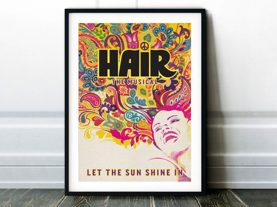 Discover Hair Musical Print Poster