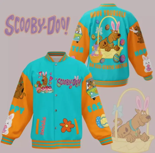 Scooby-Doo New Baseball Jacket Gift For Christmas