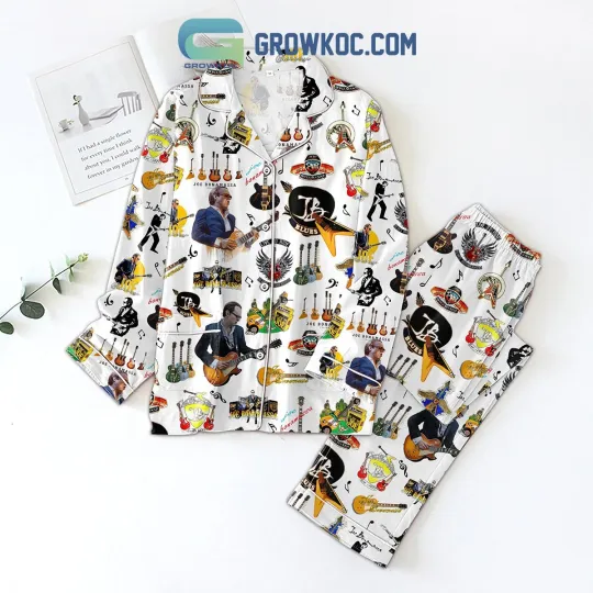 Discover Joe Bonamassa Blue Love Polyester Pajamas Set