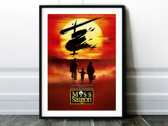 Discover Miss Saigon Musical Print Poster