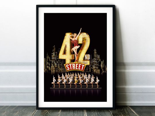 Discover 42nd Street Musical Print Poster