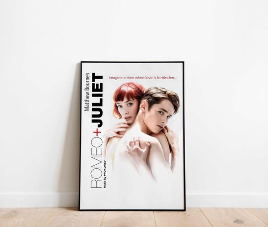 Matthew Bourne Romeo + Juliet Musical Theatre Print Poster