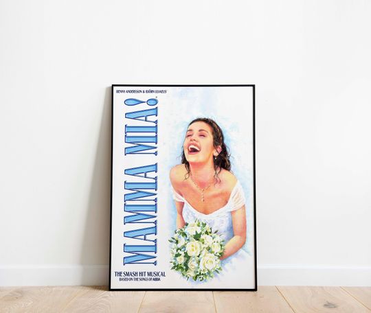 Discover Mamma Mia Musical Theatre Print Poster