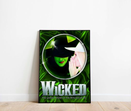 Discover Wicked Musical Theatre Print Poster