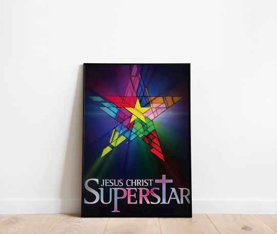 Discover Jesus Christ Superstar Musical Theatre Print Poster