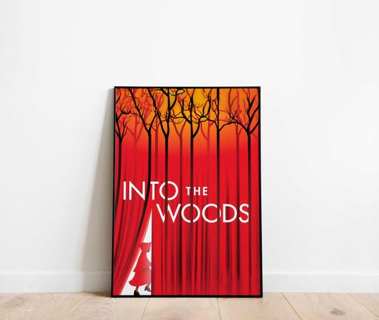 Discover Into The Woods Musical Theatre Print Poster