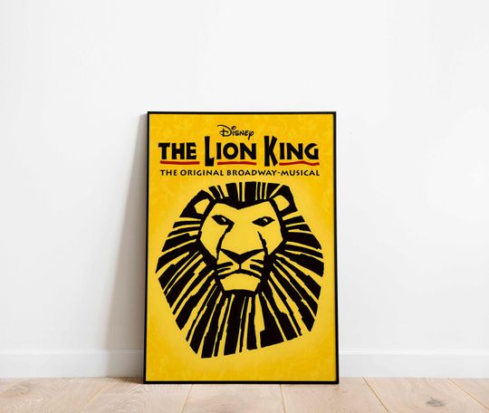 Lion King, The Musical Theatre Poster