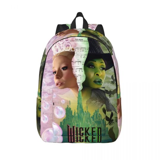 Wicked For Good Kids Backpack School Bookbag Daypack Preschool Kindergarten Bag Sports