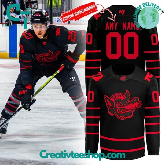 Discover Custom Huntsville Havoc Future Hockey Jersey Fan Gift S-5XL