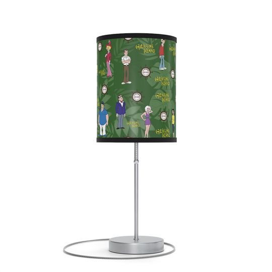 Discover Gilligan's Island Lamp, Table Light, US|CA Plug, Home Office Desk Decor, Bedroom