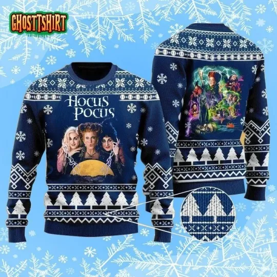 Hocus Pocus Ugly Christmas Sweater