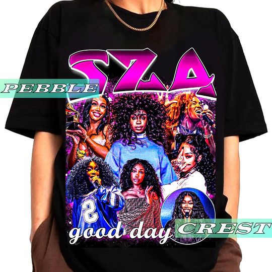 Discover SZA Bootleg Shirt, SZA Concert Tee, SZA Merch For Fan, Sos Unisex Graphic Clothing, Sza 2026 Music Tour T-Shirt