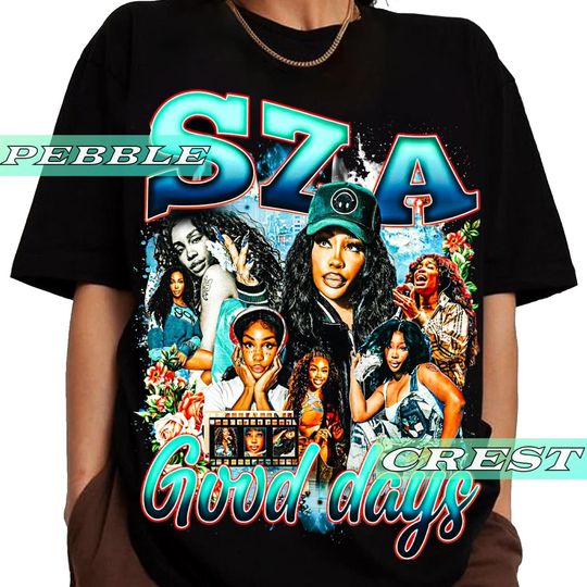 Discover SZA Bootleg Shirt, SZA Concert Tee, SZA Merch For Fan, Sos Unisex Graphic Clothing, Sza 2026 Music Tour T-Shirt