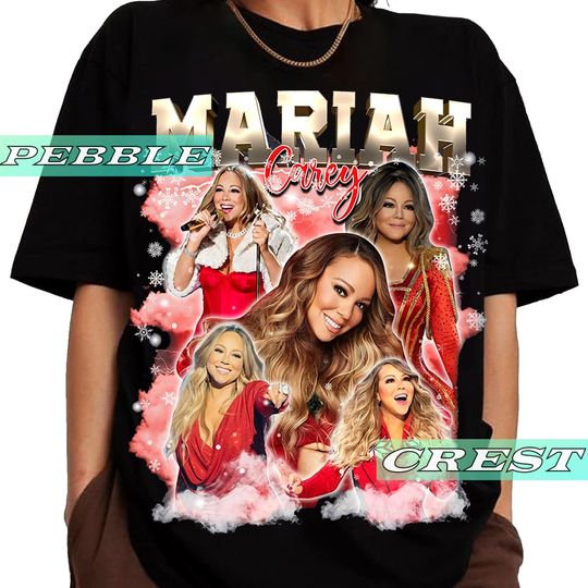 Discover Mariah Carey Vintage Bootleg Shirt, Mariah Carey Tour Tee, Mariah Carey Concert Merch For Fan, Mariah Carey Unisex Graphic Clothing