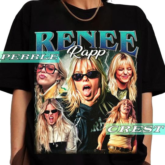 Discover Renee Rapp Vintage Bootleg Shirt, Renee Rapp Tour Tee, Renee Rapp Concert Merch For Fan, Renee Rapp Unisex Graphic Clothing