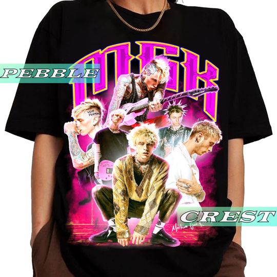 MGK Vintage Bootleg Shirt, Machine Gun Kelly Tour Tee, Mgk Concert Merch For Fan, Mgk Unisex Graphic Clothing, Mgk Rapper T-shirt