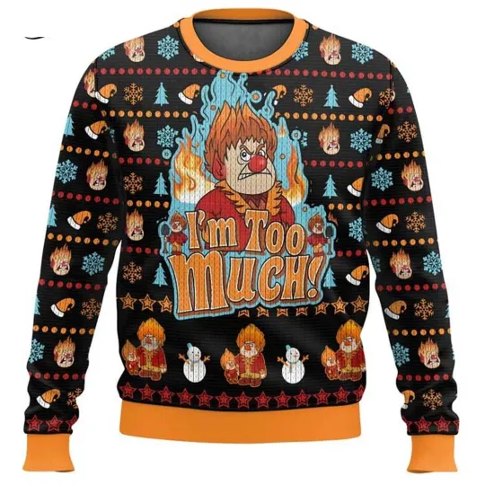 Discover Heat Miser The Year Without A Santa Claus Ugly Sweater