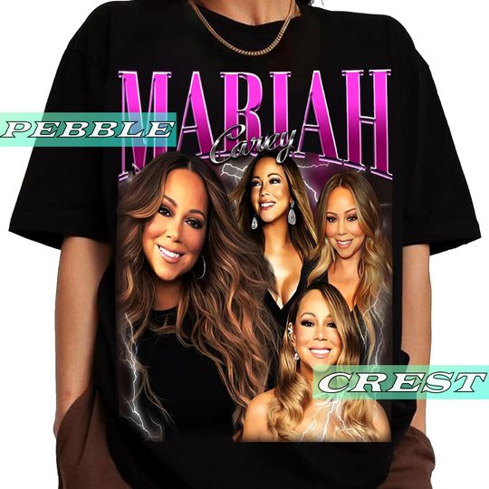 Discover Mariah Carey Vintage Bootleg Shirt, Mariah Carey Tour Tee, Mariah Carey Concert Merch For Fan, Mariah Carey Unisex Graphic Clothing