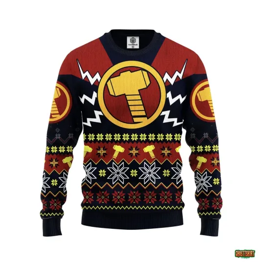 Thor Avengers Ugly Christmas Sweater