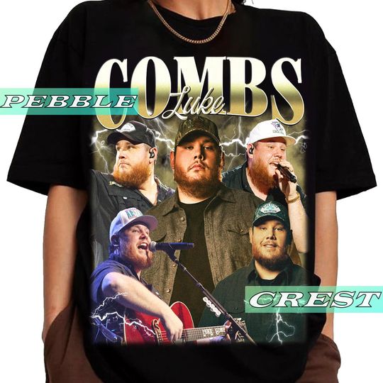 Discover Lukee Comb Vintage Bootleg Shirt, Lukee Comb Country Music Tour Tee, Lukee Comb Concert Merch For Fan, Lukee Comb Unisex Graphic Clothing
